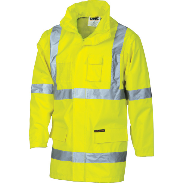 DNC HiVis Cross Back D/N “2 in 1” Rain Jacket 3995