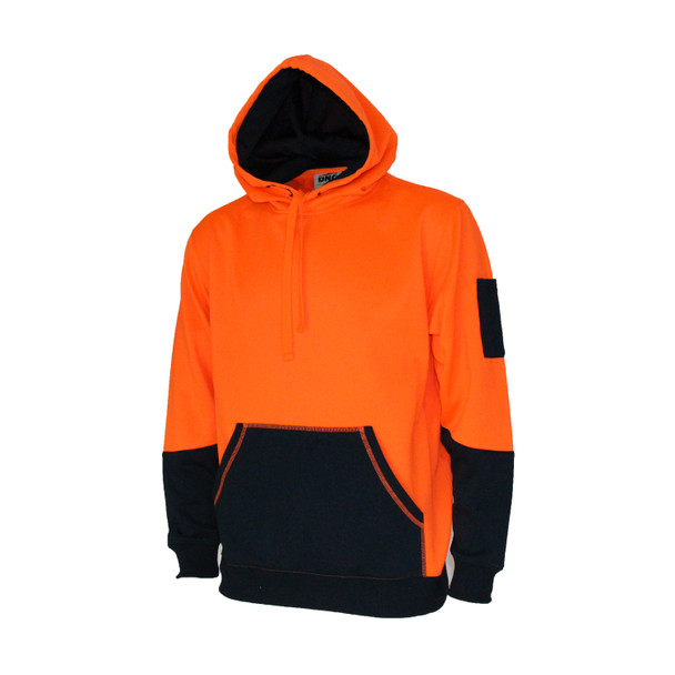 DNC Hivis 2 tone super fleecy hoodie 3721