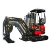 Rhinoceros RH18 Mini Excavator 1.8 Ton with Pilot System Kubota Diesel Heavy Duty Chinese Mini Excavator - main view