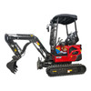 Rhinoceros RH22C Mini Excavator 2 Ton Kubota Diesel Canopy Heavy Duty Chinese Mini Excavator - main view