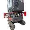Rhinoceros RH22 Excavator with Cabin, Swing Boom and Extension Tracks
