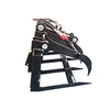 Rhinoceros Grabbing Wooden Fork Skid Steer Attachment Heavy Duty
