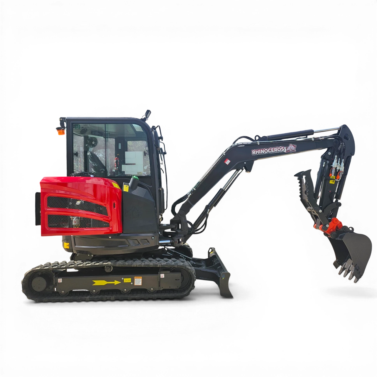 Rhinoceros RH40 Pro Hydraulic Crawler Excavator 4 Ton Kubota Diesel Heavy Duty Chinese Mini Excavator - view 10