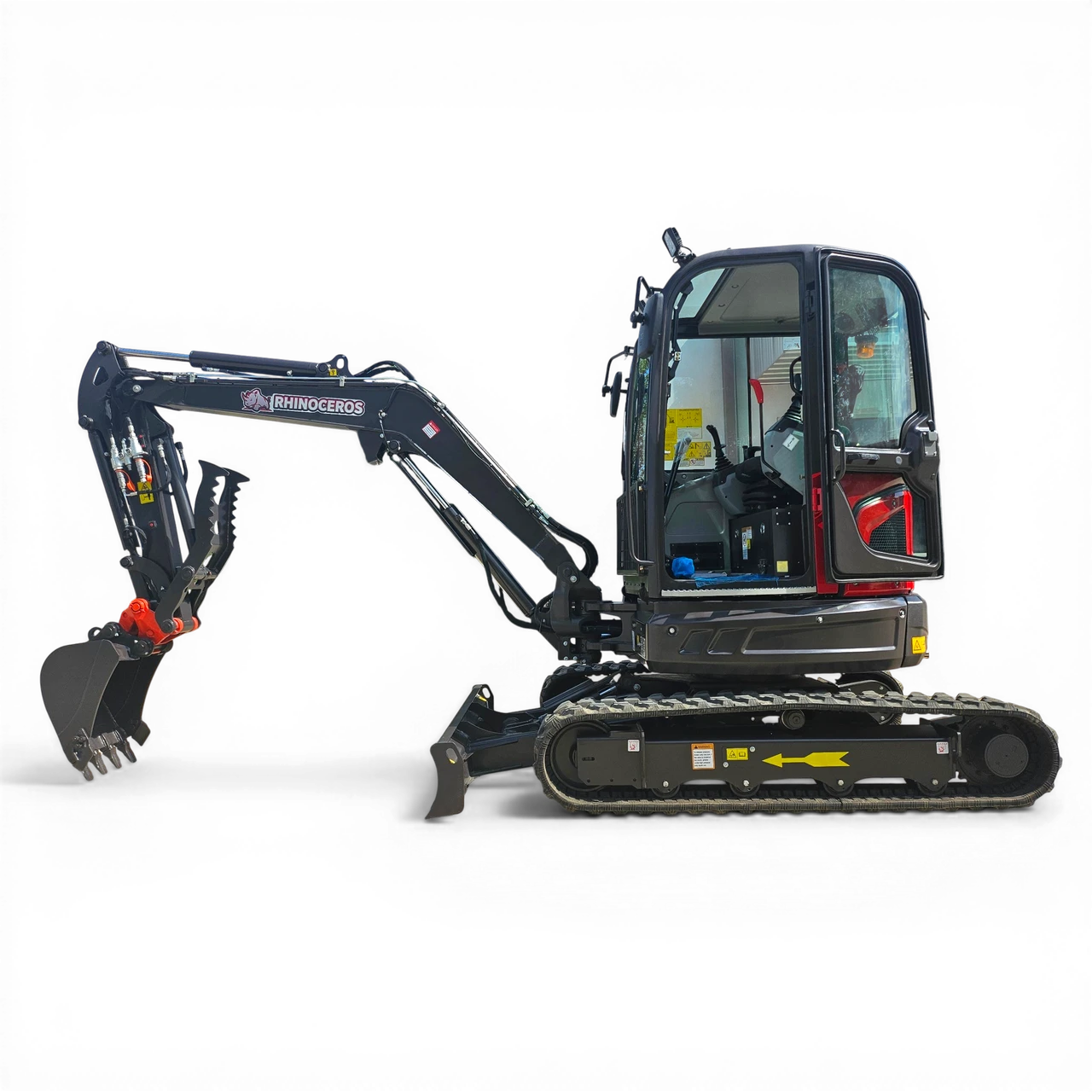 Rhinoceros RH40 Pro Hydraulic Crawler Excavator 4 Ton Kubota Diesel Heavy Duty Chinese Mini Excavator - view 6