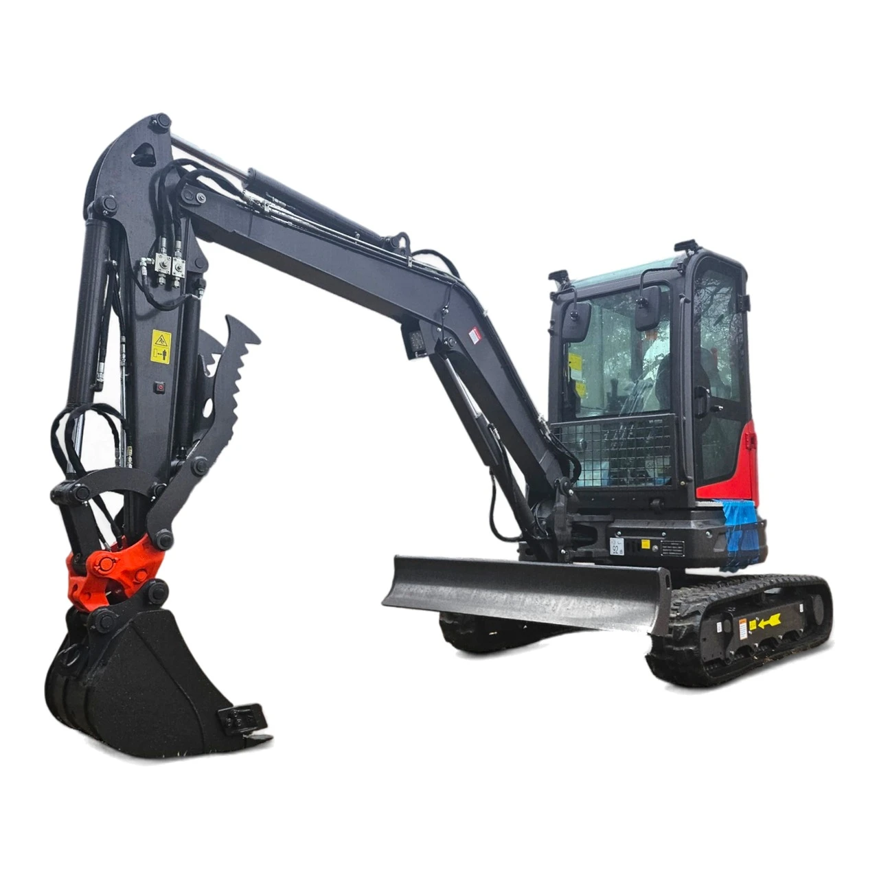 Rhinoceros RH40 Pro Hydraulic Crawler Excavator 4 Ton Kubota Diesel Heavy Duty Chinese Mini Excavator - main view