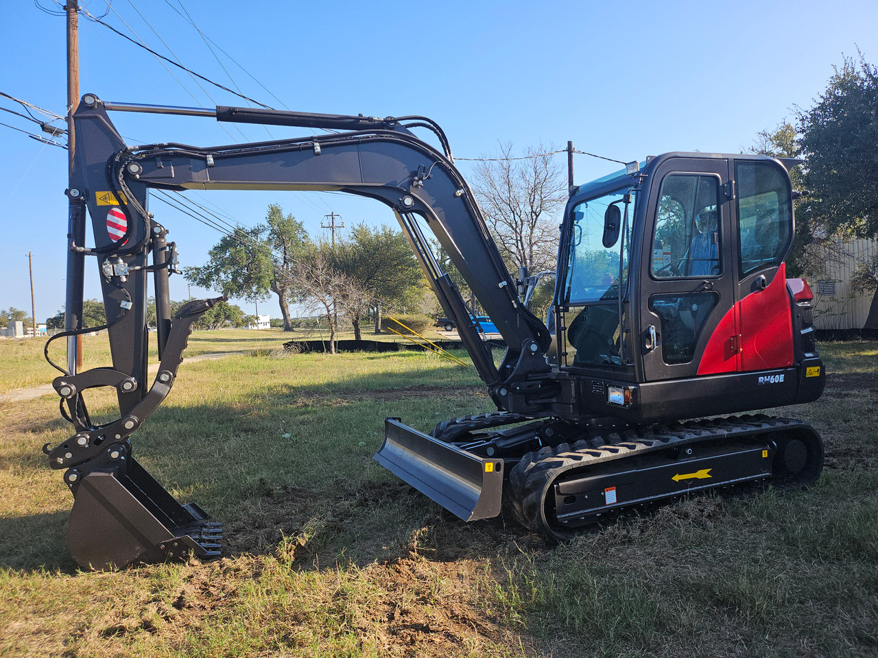 Rhinoceros RH60 Pro 5.5 Ton Hydraulic Crawler Excavator