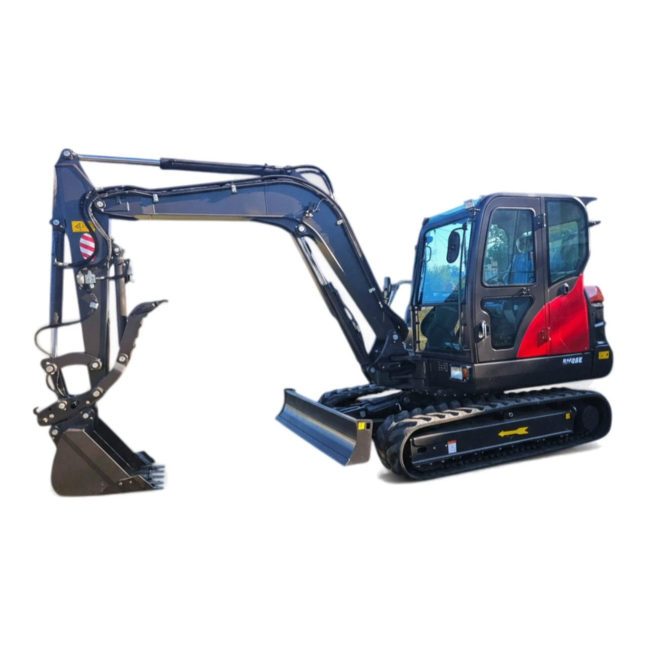Rhinoceros RH60E Hydraulic Crawler Excavator 5.5 Ton Yanmar Diesel Heavy Duty Chinese Mini Excavator - main view