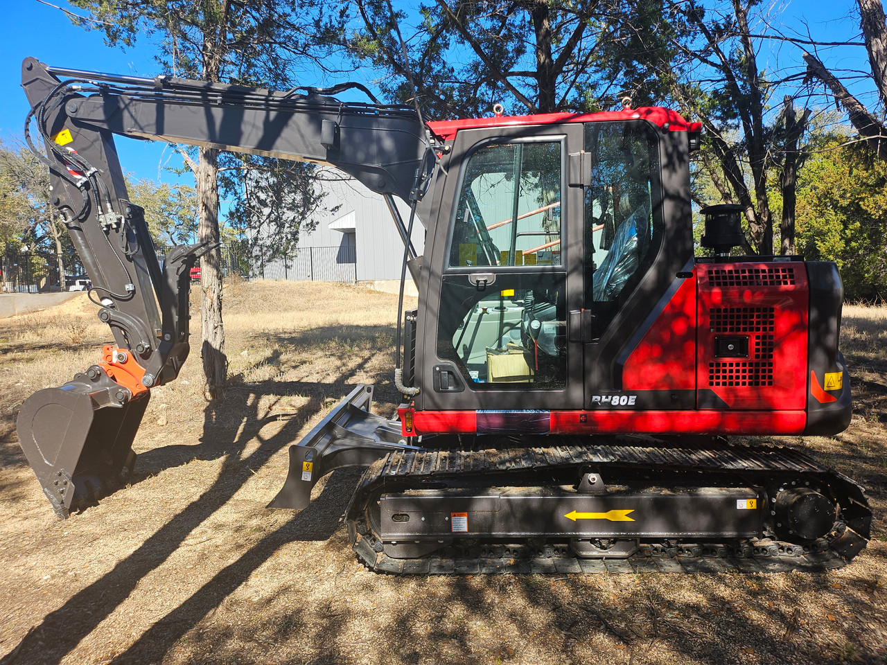 Rhinoceros RH80E 8 Ton Crawler Excavator