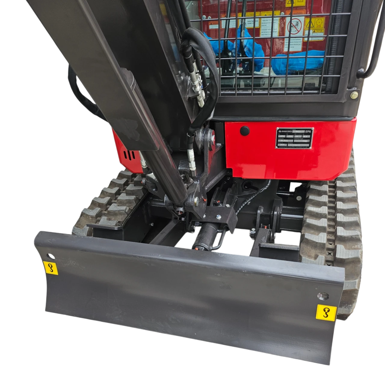 Rhinoceros RH22B Mini Excavator 2 Ton Kubota Diesel Enclosed Cab Heavy Duty Chinese Mini Excavator - view 9