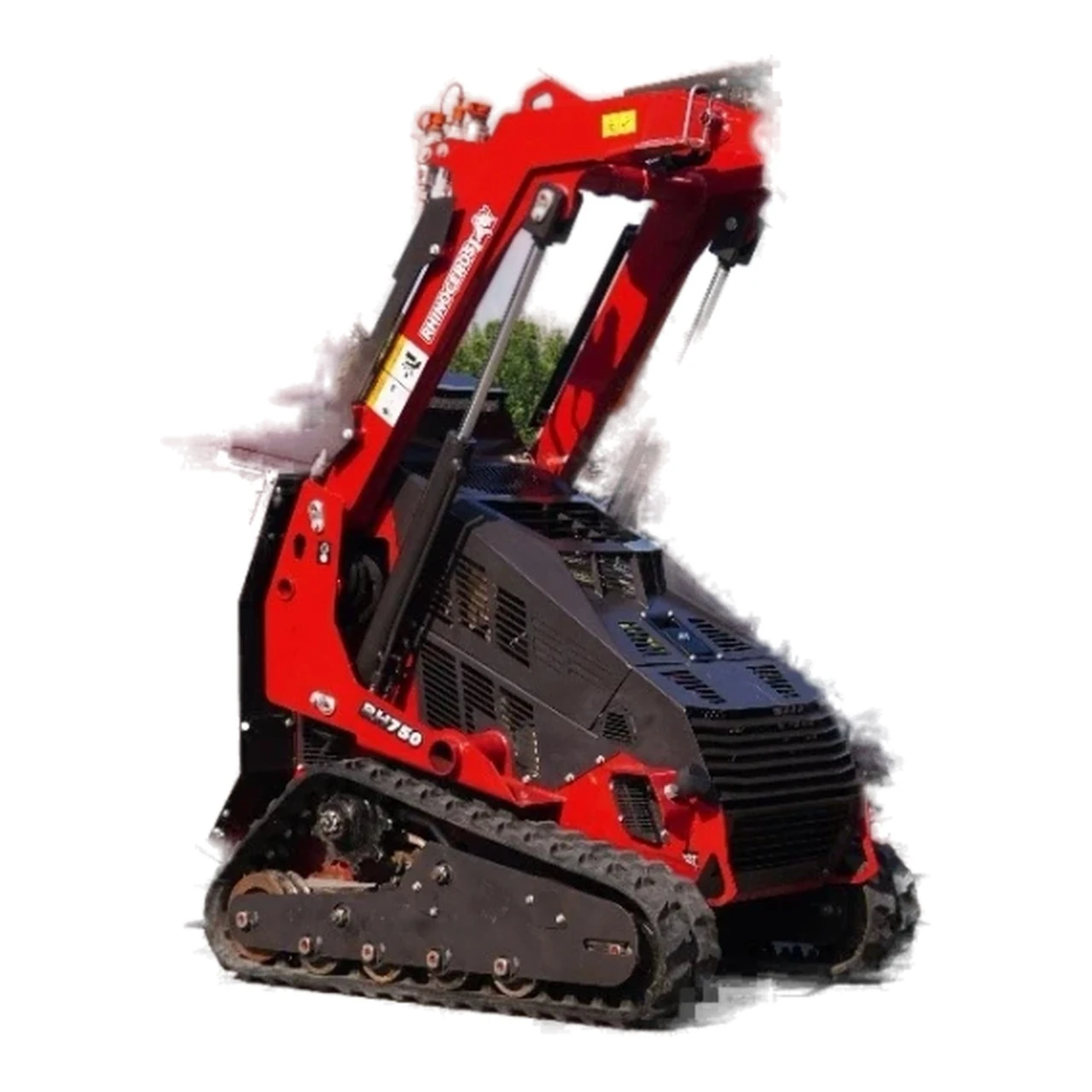 Rhinoceros RH750 Skid Steer Loader Loncin twin-cylinder 24 HP gasoline engine Heavy Duty Mini Skid Steer - main view