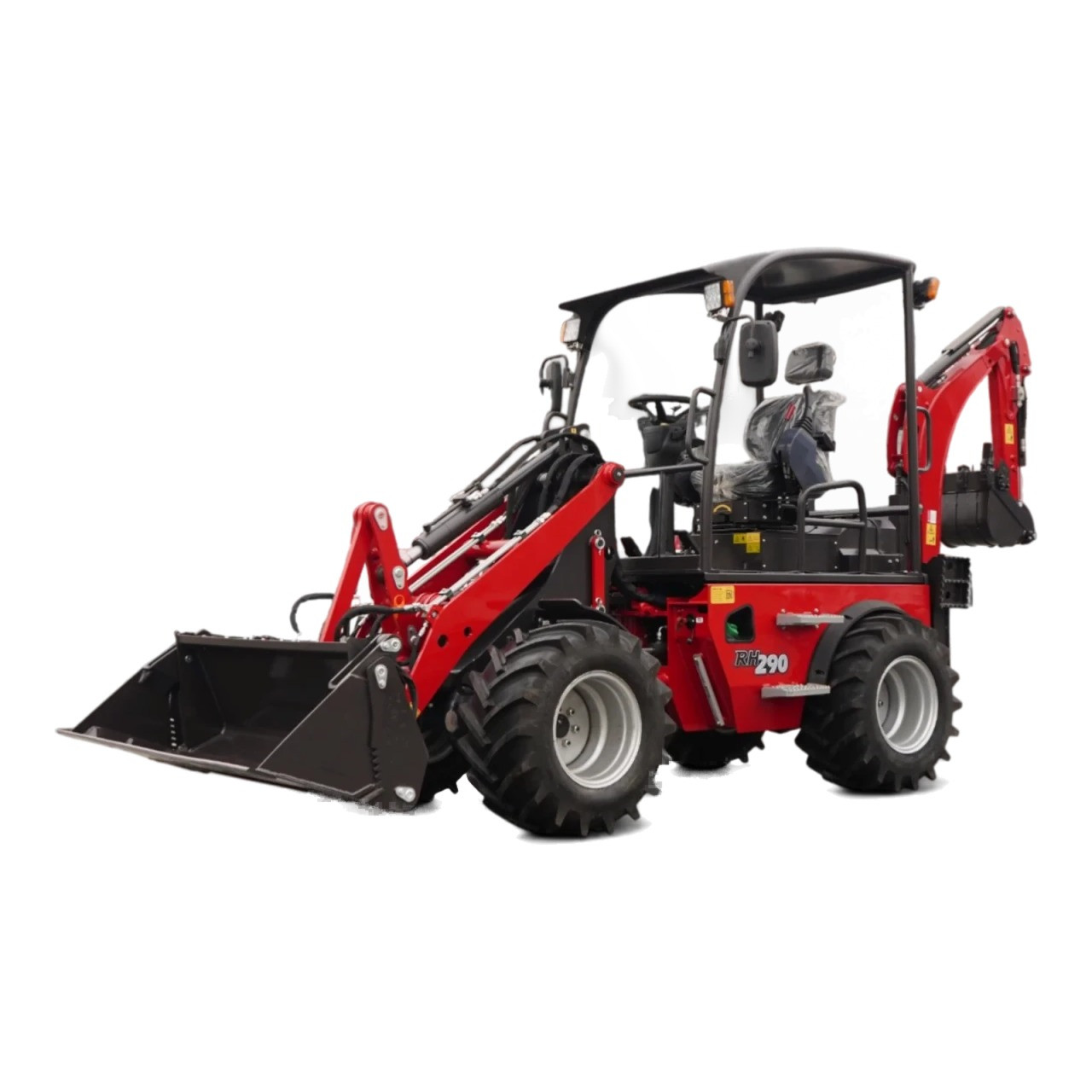 Rhinoceros RH290 Wheel Loader with A/C Cab Heavy Duty Chinese Wheel Loader - main view
