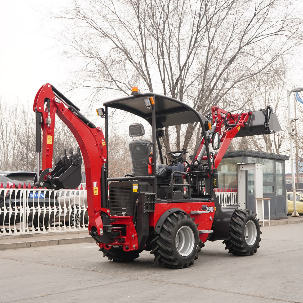 Rhinoceros RH290 Wheel Loader with A/C Cab Heavy Duty Chinese Wheel Loader
