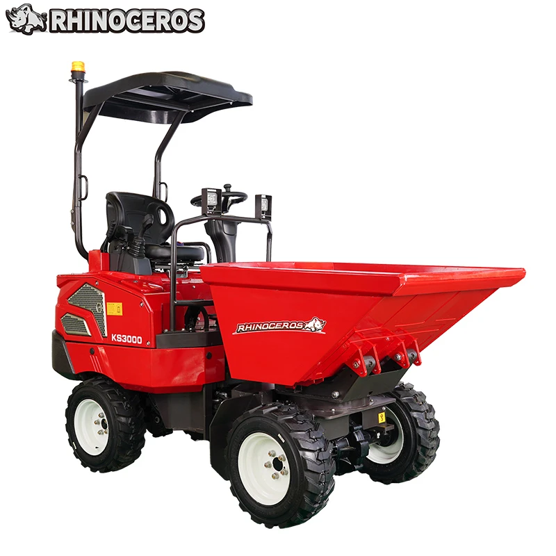 Rhinoceros RH3000 Wheel Dumper Kubota Heavy Duty