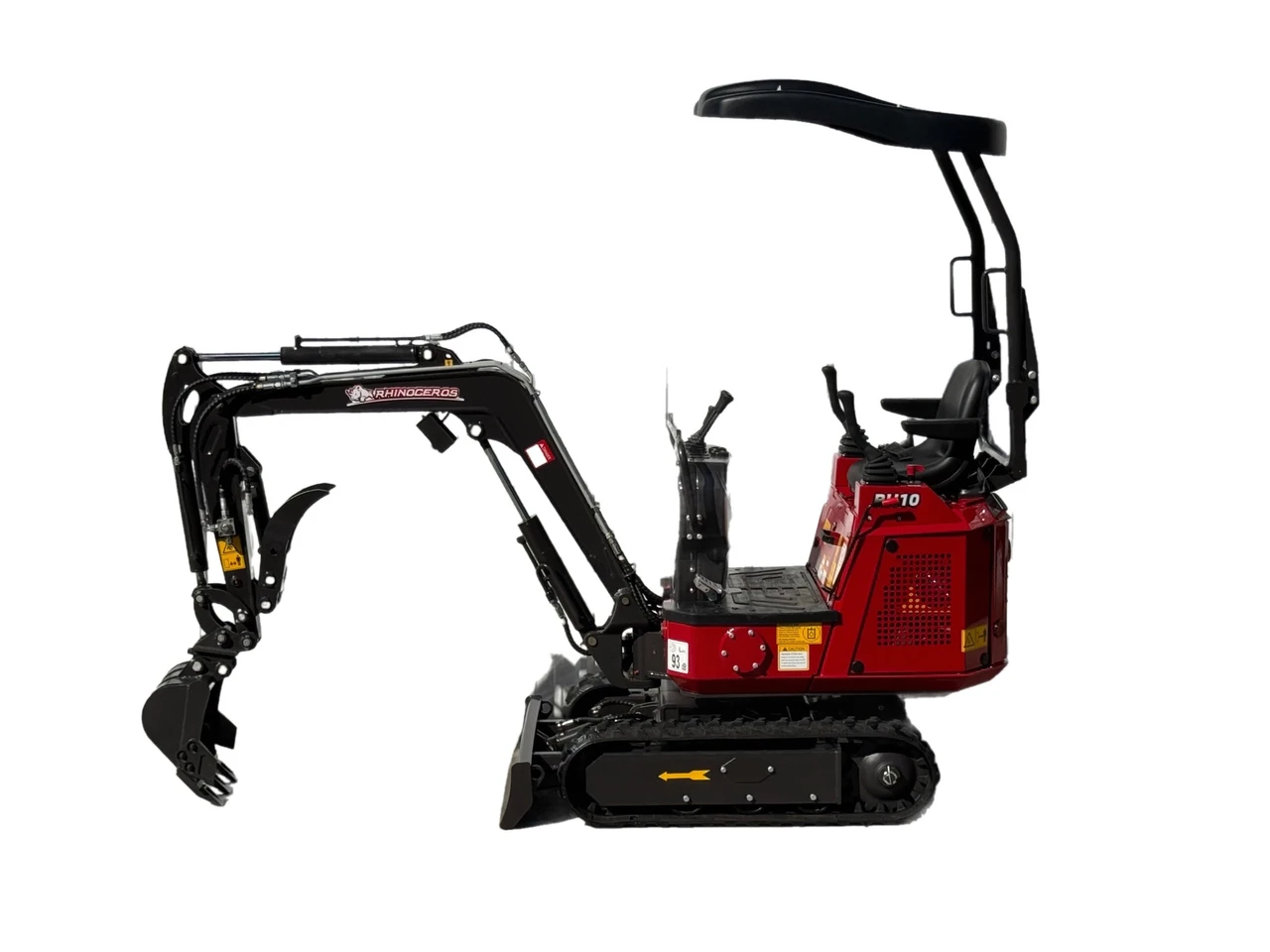 Rhinoceros RH10 Mini Excavator Briggs & Stratton Gas 1 Ton