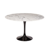 Saarinen Style Tulip Marble Dining Table, 48"