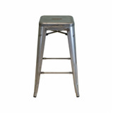 Bastille Counter Stool in Gun Metal