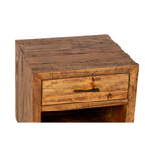 Reclaimed Pine One Drawer Nightstand