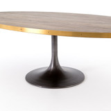 Evan 98" Oval Dining Table