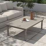 Waller Outdoor Coffee Table- Grey