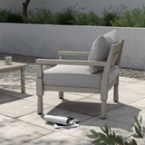 Waller Outdoor Chair-Grey