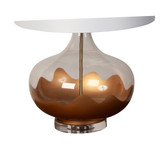 Golden Dunes Glass Table Lamp