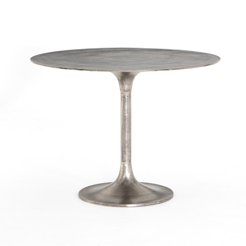 Marlow Simone Bistro Table Raw Nickel