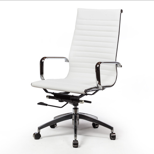 Mid-Century Modern Chair - White