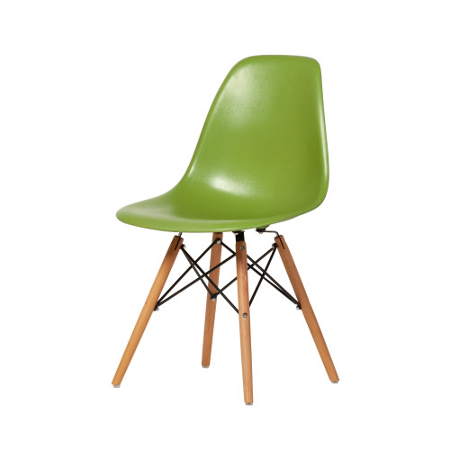 Mid Century DSW Side Chair Mid Century Modern, Lime Green