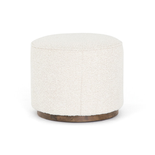 Sinclair Round Ottoman In Knoll Natural