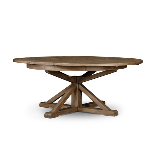 Cintra Extension Dining Table 63"-Rustic Sundried Ash