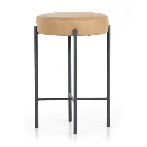 Nocona Counter Stool in Tan Leather