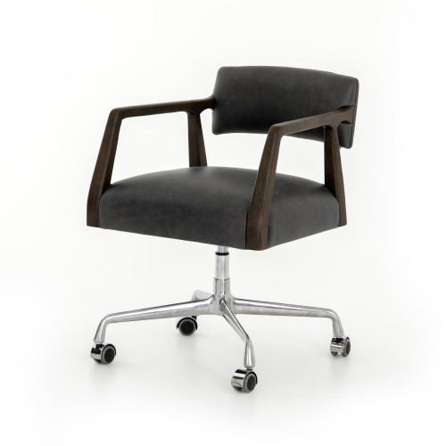 Abbott Tyler Desk Chair, Chaps Ebony