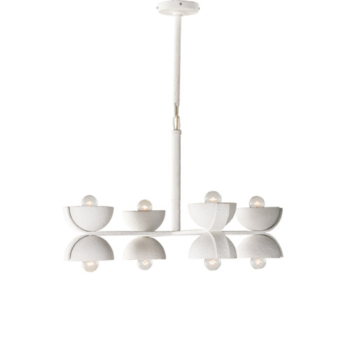 SANTORINI CHANDELIER - WHITE PLASTER