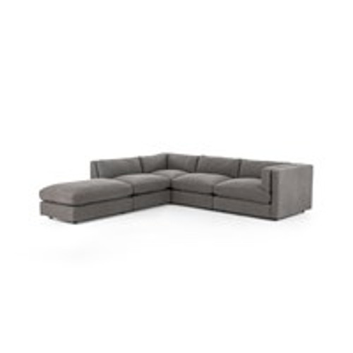 Cosette 4-Pc Sectional W/ Ottoman