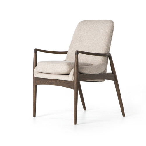 Braden Dining Arm Chair-Light Camel