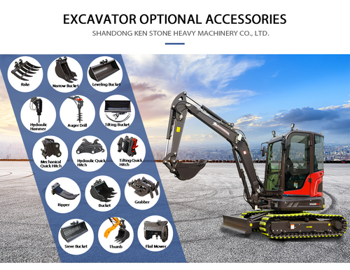 XN35 Rhino Mini Excavator Flail  Mower
