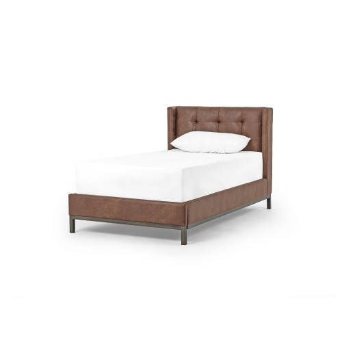 Kensington Newhall Twin Bed, Vintage Tobacco