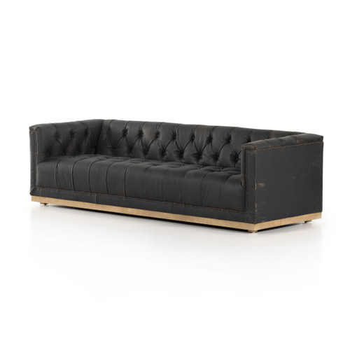 Kensington Maxx Sofa, Destroyed Black