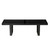 Batten Bench 48" with Black Finish