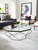 Geometric Coffee Table - The Khazana