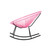 Acapulco Rocking Chair - Pink