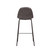 Smart Counter Stool in Distressed Grey Leather