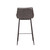 Cougar Counter Stool in Distressed Grey Leather