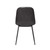 Norwich Distressed Black Leather Dining Chair