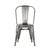 Bastille Side Chair in Gun Metal