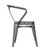 Bastille Arm Chair in Galvanized Finish