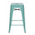 Bastille Counter Stool in Teal Blue