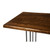 Live Edge Slab Pub Table 60" Jacobean Stain