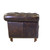 Chesterfield Club Chair in Antique Brown Leather