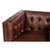 Cape Town Club Chair in Antique Brown Leather